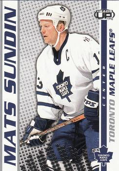 #93 Mats Sundin - Toronto Maple Leafs - 2003-04 Pacific Heads Up Hockey