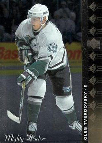 #SP-93 Oleg Tverdovsky - Anaheim Mighty Ducks - 1994-95 Upper Deck Hockey - SP