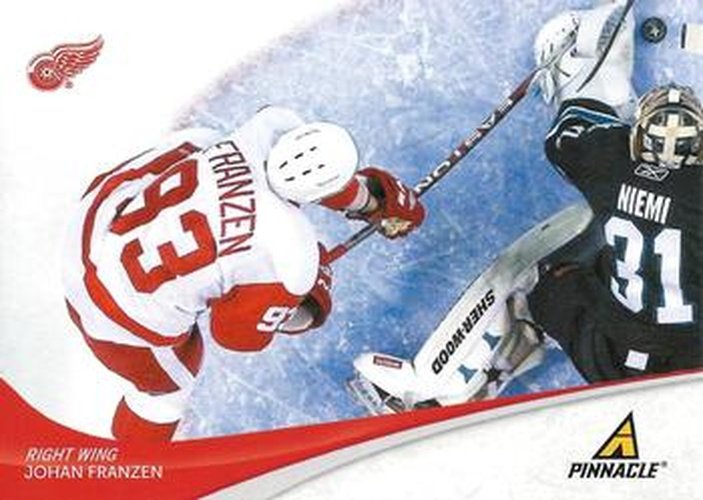 #93 Johan Franzen - Detroit Red Wings - 2011-12 Panini Pinnacle Hockey
