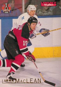 #93 John MacLean - New Jersey Devils - 1995-96 SkyBox Impact Hockey