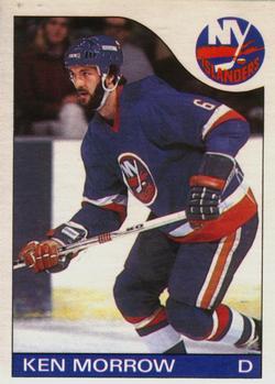#93 Ken Morrow - New York Islanders - 1985-86 O-Pee-Chee Hockey