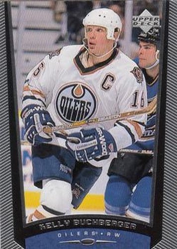 #93 Kelly Buchberger - Edmonton Oilers - 1998-99 Upper Deck Hockey