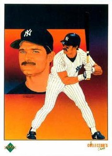 #693 Don Mattingly - New York Yankees - 1989 Upper Deck Baseball