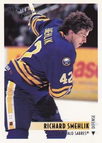 #93 Richard Smehlik - Buffalo Sabres - 1994-95 O-Pee-Chee Premier Hockey