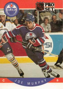 #93 Joe Murphy - Edmonton Oilers - 1990-91 Pro Set Hockey
