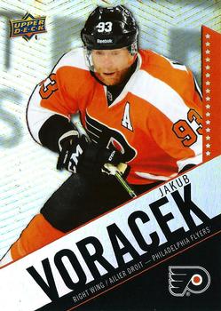 #93 Jakub Voracek - Philadelphia Flyers - 2015-16 Upper Deck Tim Hortons Hockey