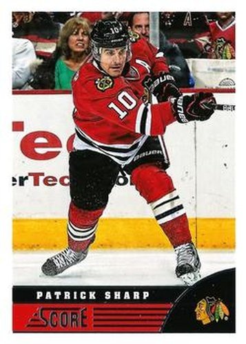 #93 Patrick Sharp - Chicago Blackhawks - 2013-14 Score Hockey
