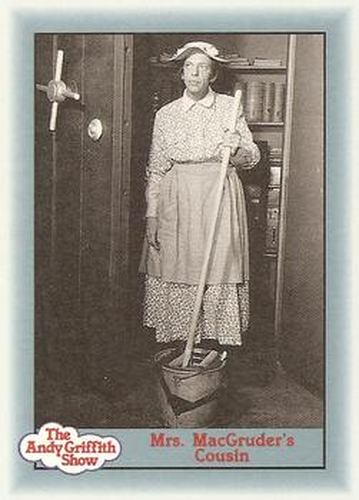 #93 Mrs. MacGruder's Cousin - 1990-91 Pacific The Andy Griffith Show