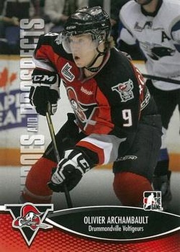 #93 Olivier Archambault - Drummondville Voltigeurs - 2012-13 In The Game Heroes and Prospects Hockey