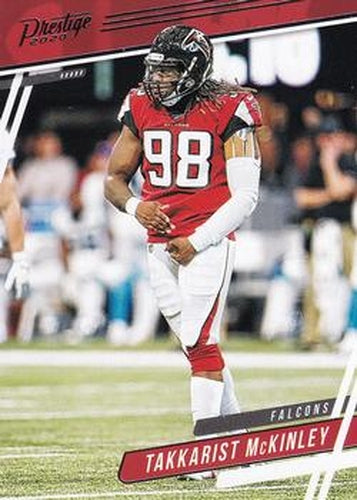 #93 Takkarist McKinley - Atlanta Falcons - 2020 Panini Prestige Football