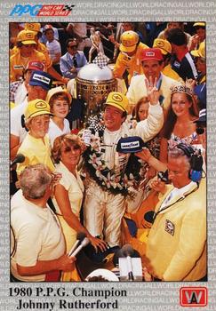 #93 1980 P.P.G. Champion Johnny Rutherford - Chaparral Racing - 1991 All World Indy Racing