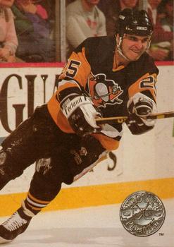 #93 Kevin Stevens - Pittsburgh Penguins - 1991-92 Pro Set Platinum Hockey