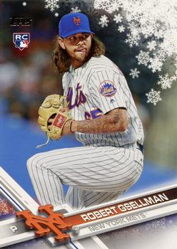 #HMW93 Robert Gsellman - New York Mets - 2017 Topps Holiday Baseball