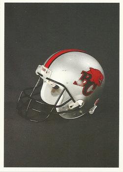 #93 British Columbia Lions Checklist - British Columbia Lions - 1992 All World CFL Football
