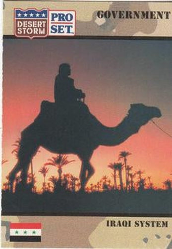 #93 Iraqi System - 1991 Pro Set Desert Storm