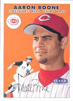 #93 Aaron Boone - Cincinnati Reds - 2000 Fleer Tradition Baseball