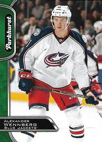 #93 Alexander Wennberg - Columbus Blue Jackets - 2016-17 Parkhurst Hockey