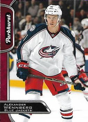 #93 Alexander Wennberg - Columbus Blue Jackets - 2016-17 Parkhurst - Red Hockey
