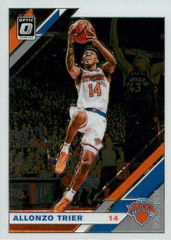 #93 Allonzo Trier - New York Knicks - 2019-20 Donruss Optic Basketball
