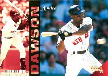 #93 Andre Dawson - Boston Red Sox - 1994 Select Baseball