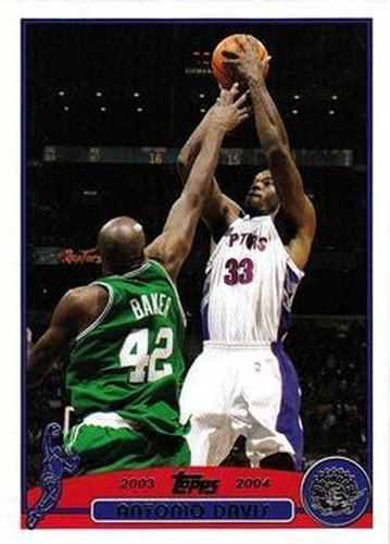 #93 Antonio Davis - Toronto Raptors - 2003-04 Topps Basketball