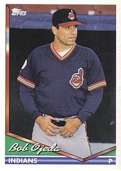 #93 Bob Ojeda - Cleveland Indians - 1994 Topps Baseball