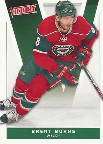 #93 Brent Burns - Minnesota Wild - 2010-11 Upper Deck Victory Hockey