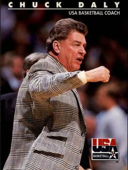 #93 Chuck Daly - USA - 1992 SkyBox USA Basketball