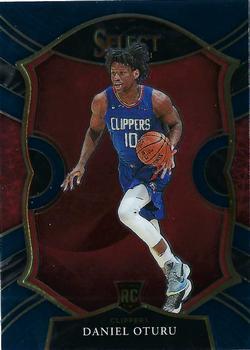 #93 Daniel Oturu - Los Angeles Clippers - 2020-21 Panini Select Basketball