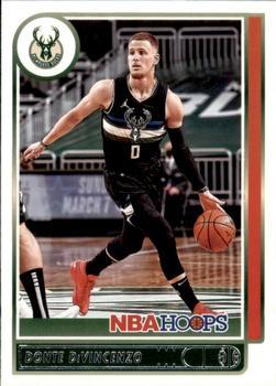 #93 Donte DiVincenzo - Milwaukee Bucks - 2021-22 Hoops Basketball