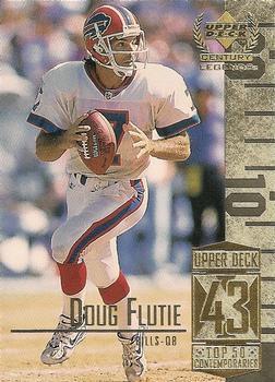 #93 Doug Flutie - Buffalo Bills - 1999 Upper Deck Century Legends Football