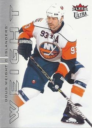 #93 Doug Weight - New York Islanders - 2009-10 Ultra Hockey