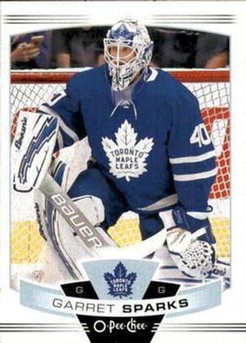 #93 Garret Sparks - Toronto Maple Leafs - 2019-20 O-Pee-Chee Hockey