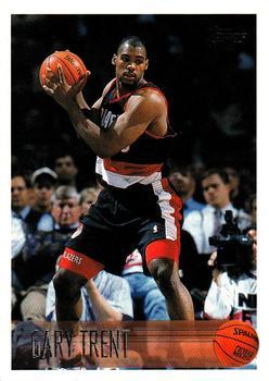 #93 Gary Trent - Portland Trail Blazers - 1996-97 Topps Basketball