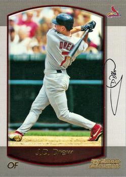 #93 J.D. Drew - St. Louis Cardinals - 2000 Bowman Baseball
