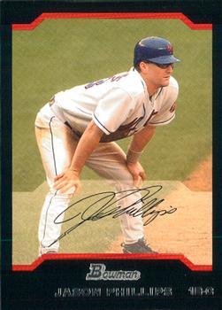 #93 Jason Phillips - New York Mets - 2004 Bowman Baseball