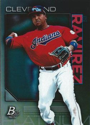 #93 Jose Ramirez - Cleveland Indians - 2020 Bowman Platinum Baseball