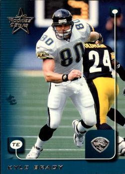 #93 Kyle Brady - Jacksonville Jaguars - 1999 Leaf Rookies & Stars Football