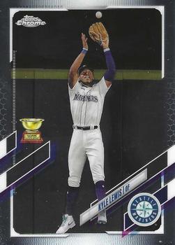 #93 Kyle Lewis - Seattle Mariners - 2021 Topps Chrome Baseball