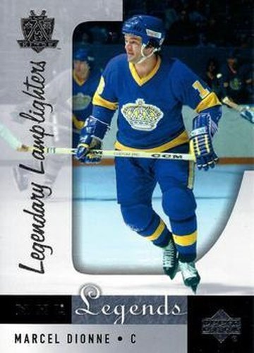 #93 Marcel Dionne - Los Angeles Kings - 2001-02 Upper Deck Legends Hockey