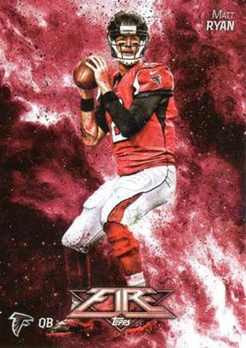 #93 Matt Ryan - Atlanta Falcons - 2014 Topps Fire Football