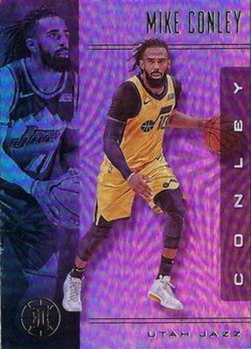 #93 Mike Conley - Utah Jazz - 2019-20 Panini Illusions Basketball