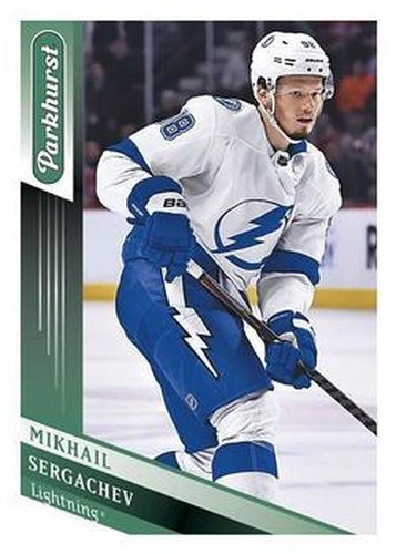 #93 Mikhail Sergachev - Tampa Bay Lightning - 2019-20 Parkhurst Hockey