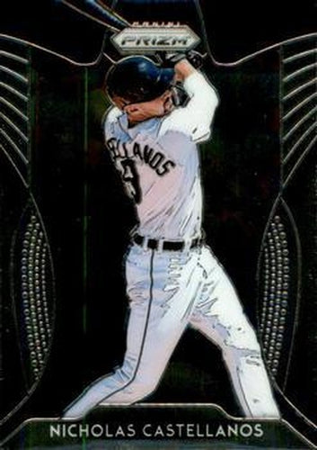 #93 Nicholas Castellanos - Detroit Tigers - 2019 Panini Prizm Baseball