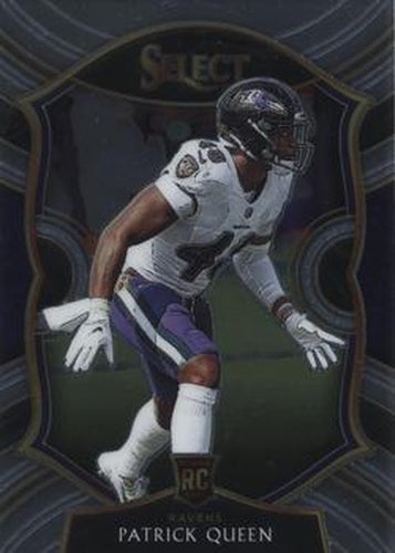 #93 Patrick Queen - Baltimore Ravens - 2020 Panini Select Football