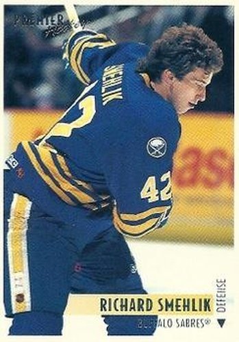 #93 Richard Smehlik - Buffalo Sabres - 1994-95 Topps Premier Hockey