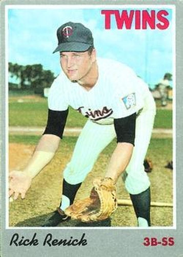 #93 Rick Renick - Minnesota Twins - 1970 Topps Baseball