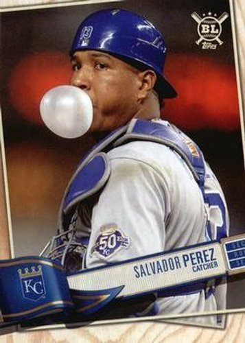 #93 Salvador Perez - Kansas City Royals - 2019 Topps Big League Baseball