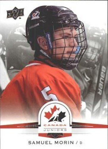 #93 Samuel Morin - Canada - 2014-15 Upper Deck Team Canada Juniors Hockey