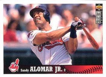 #93 Sandy Alomar Jr. - Cleveland Indians - 1997 Collector's Choice Baseball